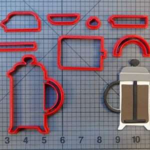 Coffee French Press 266-C252 Cookie Cutter Set