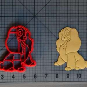 Lady and the Tramp - Lady 266-C358 Cookie Cutter