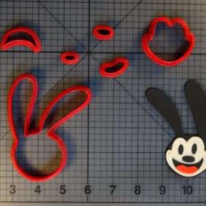 Oswald the Lucky Rabbit 266-C483 Cookie Cutter Set