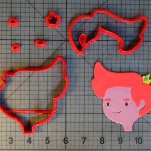 Adventure Time - Prince Gumball Head 266-C595 Cookie Cutter Set