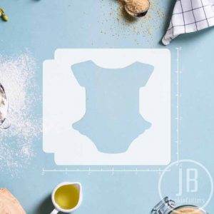 Baby Girl Bodysuit 783-B705 Stencil