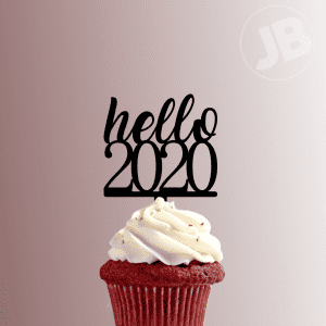 Hello 2020 228-245 Cupcake Topper