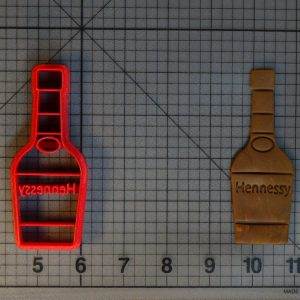 Hennessy Bottle 266-C573 Cookie Cutter