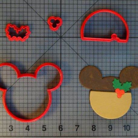 Holiday Mickey 266-C669 Cookie Cutter Set