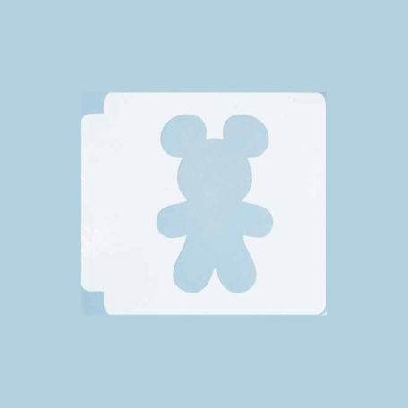 Mickey Mouse as Gingerbread 783-B717 Stencil Silhouette