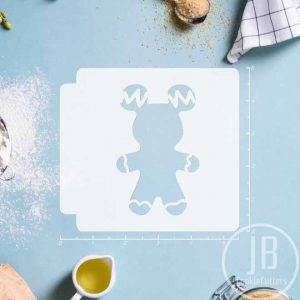 Mickey Mouse as Gingerbread 783-B718 Stencil