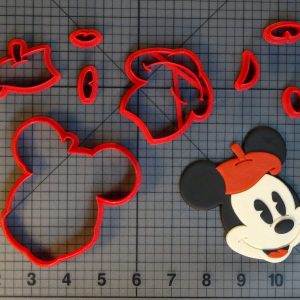 Mickey Mouse with French Beret 266-C631 Cookie Cutter Set