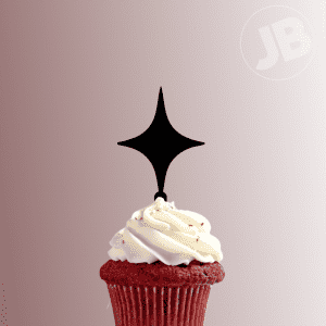 Atomic Star 228-238 Cupcake Topper