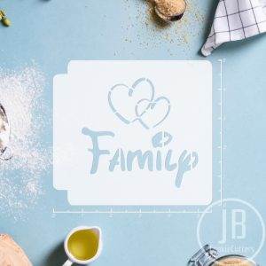Family Love 783-B520 Stencil