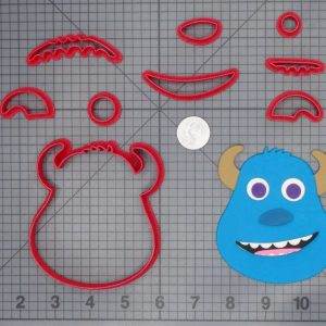 Monsters Inc - Sulley Head Cute 266-C848 Cookie Cutter Set