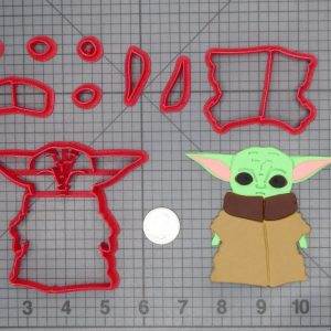 Star Wars The Mandalorian - Baby Yoda Body 266-C850 Cookie Cutter Set
