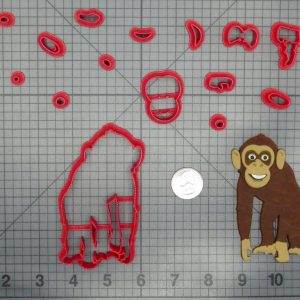 Chimpanzee Body 266-D026 Cookie Cutter Set