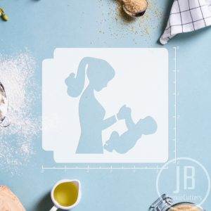 Mom and Baby 783-B444 Stencil