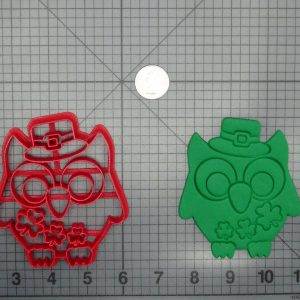 St Patricks Day Owl 266-D021 Cookie Cutter