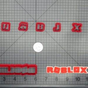 Roblox Logo 266-D146 Cookie Cutter Set