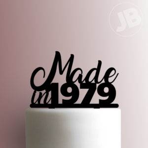 Custom Made In Year 225-831 Cake Topper