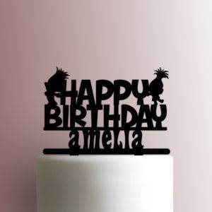 Custom Trolls Happy Birthday 225-897 Cake Topper