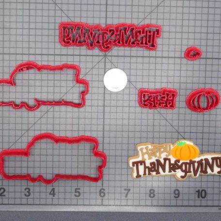 Happy Thanksgiving 266-E168 Cookie Cutter Set