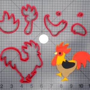 Rooster Body 266-D329 Cookie Cutter Set