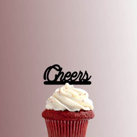 Cheers 228-259 Cupcake Topper