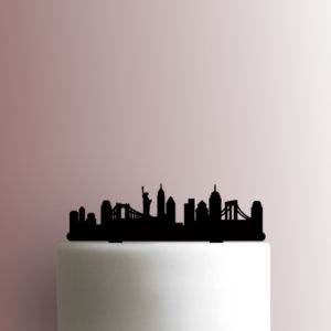 New York Skyline 225-A022 Cake Topper