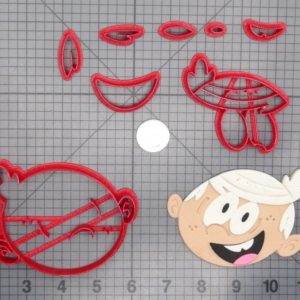 The Loud House - Lincoln Head 266-D715 Cookie Cutter Set