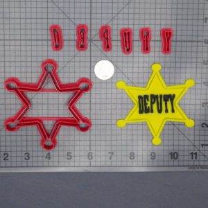 Deputy Badge 266-D598 Cookie Cutter Set
