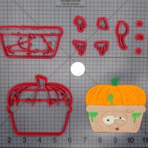 Grossery Gang - Pukey Pumpkin 266-E067 Cookie Cutter Set