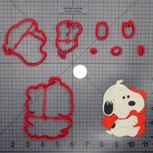 Peanuts - Snoopy Baby with Hearts Body 266-E627 Cookie Cutter Set