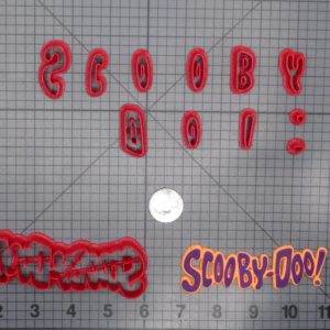 Scooby Doo Logo 266-E216 Cookie Cutter Set