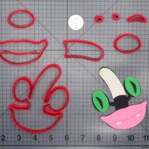 Aaahh Real Monsters - Oblina Head 266-E146 Cookie Cutter Set