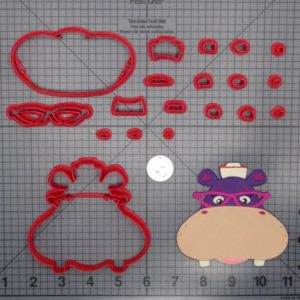 Doc McStuffins - Hallie Hippo Head 266-E081 Cookie Cutter Set