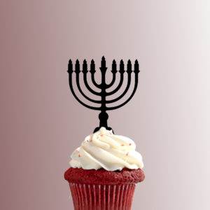 Hanukkah - Menorah 228-317 Cupcake Topper