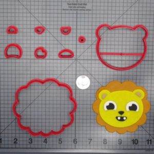 Lion Head 266-D818 Cookie Cutter Set