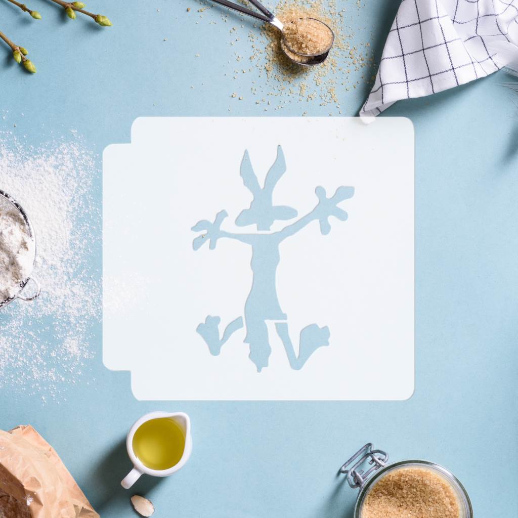 informal Catena Notorious Looney Tunes - Wile E Coyote 783-C755 Stencil | JB Cookie Cutters