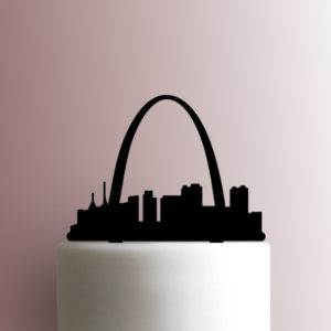 St Louis Skyline 225-A062 Cake Topper