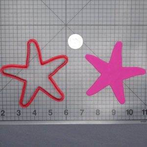 Starfish 266-E798 Cookie Cutter Silhouette