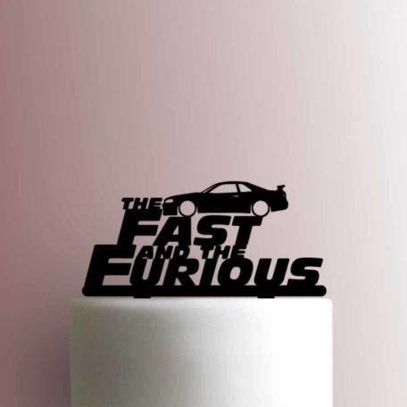 The Fast and the Furious Logo 225-A158 Cake Topper