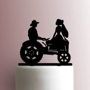 Tractor Wedding 225-A182 Cake Topper