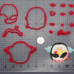 Valentines Day - Cupid Penguin 266-E604 Cookie Cutter Set