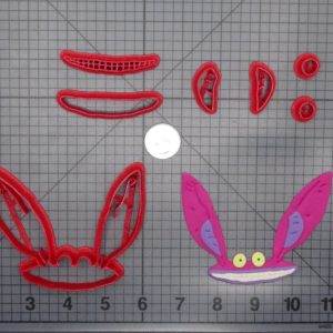 Aaahh Real Monsters - Ickis Head 266-E147 Cookie Cutter Set