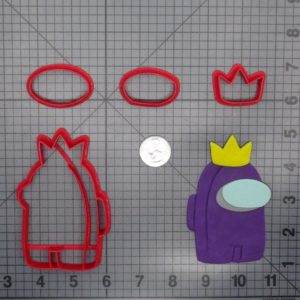 Among Us - Crewmate King 266-E802 Cookie Cutter Set