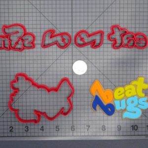 Beat Bugs Logo 266-E442 Cookie Cutter Set