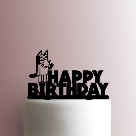 Bluey Happy Birthday 225-A230 Cake Topper