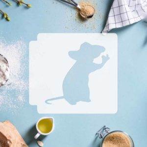 Ratatouille - Remy Rat Body 783-C967 Stencil Silhouette