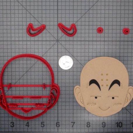 Dragon Ball Z - Krillin Head 266-E883 Cookie Cutter Set