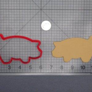 Mexican Sweet Bread Marranito Pig 266-D910 Cookie Cutter Silhouette