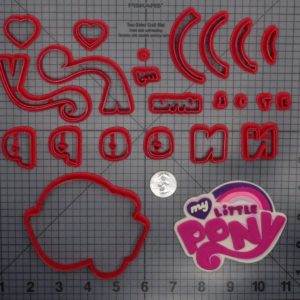 My Little Pony Logo 266-D392 Cookie Cutter Set