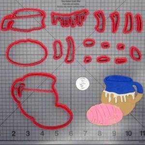 Concha and Coffee 266-F007 Cookie Cutter Set