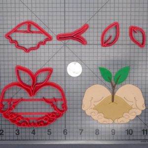 Hands Planting Tree 266-E679 Cookie Cutter Set